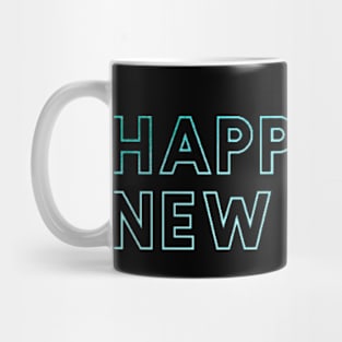 New Year Graphic Tee Mug